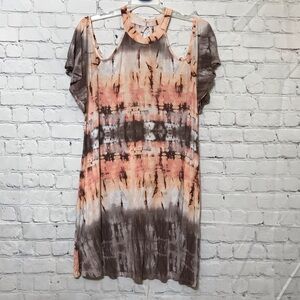 Bohemian Tie-Dye Dress